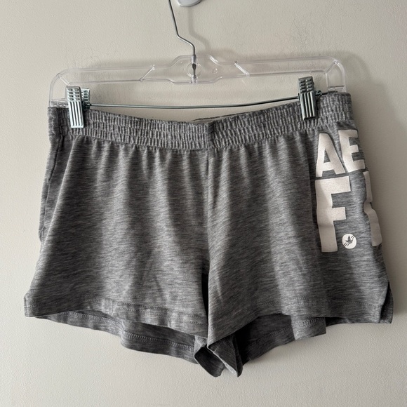 Aerie Fit Gray Casual Shorts - Picture 1 of 5